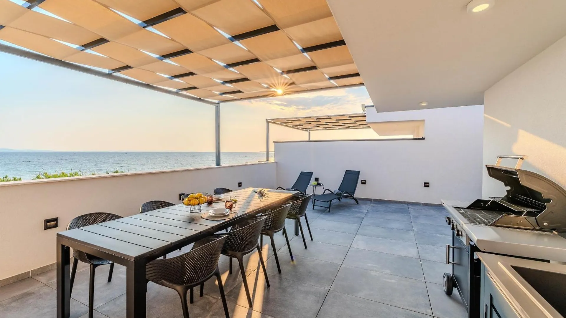 Beachfront Villa Azzurro With Seaview Privlaka   Privlaka (Zadar)